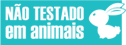 N&atilde;o testado em animais