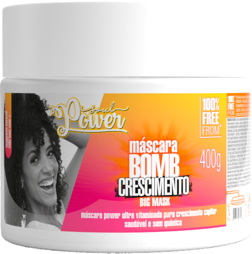 M&Aacute;SCARA BOMB CRESCIMENTO BIG MASK 400G