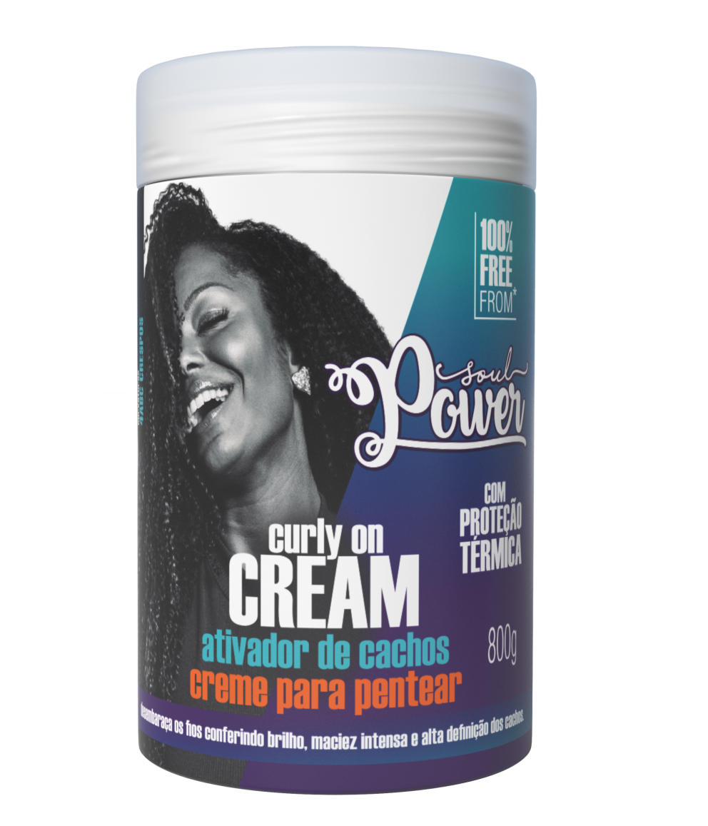 CURLY ON CREAM - POT&Atilde;O 800g
