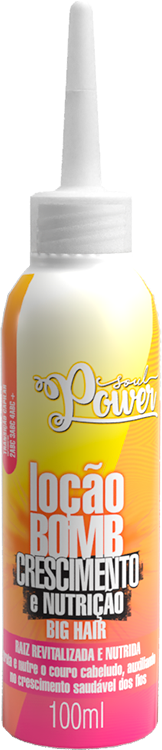 LO&Ccedil;&Atilde;O BOMB CRESCIMENTO E NUTRI&Ccedil;&Atilde;O BIG HAIR 100ml