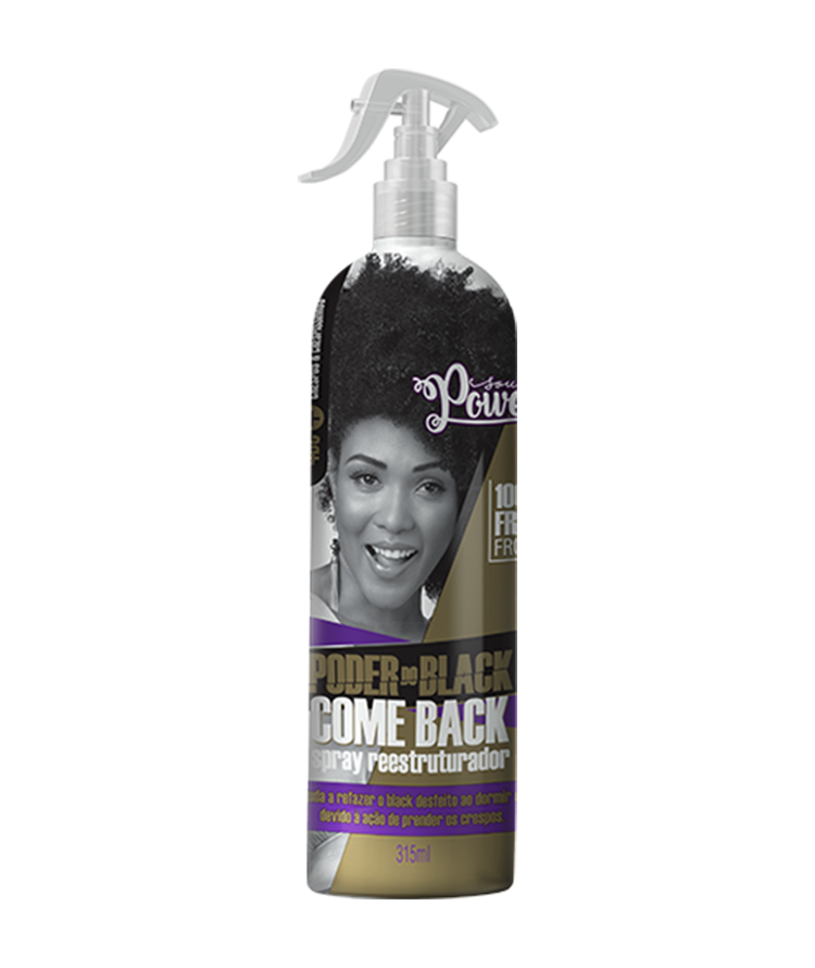 PODER DO BLACK SPRAY REESTRUTURADOR COME BACK
